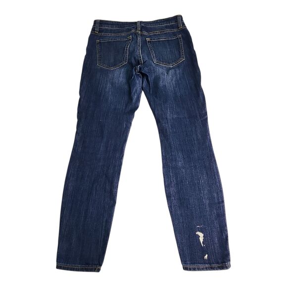 Gap Jeans Women's 26 Regular Leggings Stretch Dark Wash Pants Mid Rise Denim - Picture 8 of 9